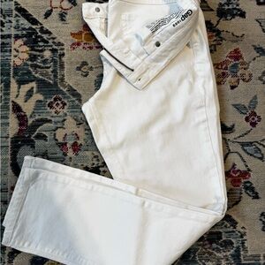 GAP Women's Girlfriend White Jeans